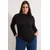 Trendyol Curve Ženska bluza Tbbaw26Af00131, Crna