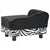 Sofa za pse crna 57 x 34 x 36 cm plišana