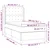 vidaXL Box spring postelja z vzmetnico svetlo siva 80x200 cm blago