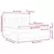 LED Box Spring Krevet Svijetlo siva 180 x 200 cm tkanina