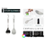 SILVERANT Titanium cutlery with sandblasted handle