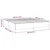 Vidaxl Box spring postelja z vzmetnico taupe 180x200 cm blago