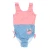 PLAYSHOES Enodelne kopalke Krebs, roza
