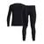 Odlo MERINO FUNDAMENTALS SET LONG, moško perilo, črna 112392