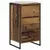 Kreveta Staro drvo 42 x 36 x 75.5 cm Konstruirano drvo