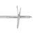 Zemaljska sidra 4 pcs Srebrna O10 x 60 cm Galvanizirani metal