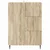 Kreveta Hrast sonoma 66 x 34,5 x 91,5 cm Konstruirano drvo