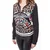 Bomber jopa z leopard potiskom