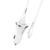 Auto punjac HOCO Z31 QC3.0 2xUSB sa micro USB kablom beli