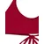 Cropp - Bikini top - bordo