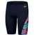 Speedo allover digi v-cut jammer true navy/siren red s - uk32