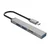 shumee Orico AH-A12F-GY-BP USB vozlišče 3*USB-A, bralnik microSD 5 Gbps