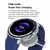 Smart watch DT Watch X plavi (plava silikonska i braon kozna narukvica)