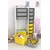 HANAH HOME Višenamenska polica Rine 2D4K8U White Grey Yellow