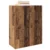 vidaXL Stenska omara Rjava 69,5 x 34 x 90 cm Konstruiran les