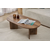 Hanah Home Klub sto Sable, 119x40x60 cm, Boje oraha