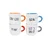PORCELAN ŠOLJA 250ml 4/1 (COLOR/IN) DBX-WS28