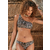 LASCANA Bikini hlačke Lexa, rjava, črna