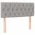 Vidaxl Box spring postelja z vzmetnico svetlo siva 120x200 cm blago