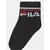 FILA Nogavice siva/rdeča/črna