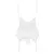 Korset & tanga 810-COR-2 bele boje - S/M