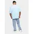 Dropsize Majica nebeško modra/svetlo modra