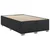 Vidaxl Box spring postelja z vzmetnico črn 120x200 cm blago