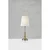 Markslöjd 108970 - Stona lampa NOBLE 1xE14/40W/230V 66 cm bela/mesing