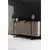 Hanah Home Luxe Komoda, Braon-Crna