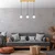 Opviq Luster Dolunay-7055, 96x15x126cm, IP20, Belo-zlatne boje