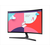 SAMSUNG monitor 24 LS24C366EAUKSEN, zakrivljen, VA panel, 1920k1080