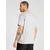 new balance Majica pegasto siva/bela