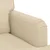 Set sofe 2 pcs Krema 162 x 80 x 85 cm tkanina