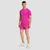 GymBeam Men‘s Pulse X  Running T-shirt Purple
