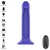 Intense Victoria Vibrator with Suction Cup & Remote Control Blue