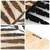 Hoja de Arte -1 - Natural, Black NaturalBlack Decorative Wooden Wall Accessory