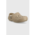 Copati Crocs Classic Lined Clog rjava barva