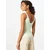 Womens ribbed knit light mint