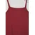 Trendyol Curve Ženska haljina Tbbss25Ah00006, Bordo