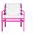 Fotelja Aria 70,5x71x84h cm