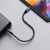 Satechi Satechi USB-C to USB-C Short Cable - 25cm - vesoljsko siva polnilni kabel, (20677812)