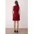Trendyol Milla Ženska haljina Twoaw25El00192, Bordo