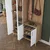 Hanah Home ormar za predsoblje EA147 4486, 120 cm, orah / beli