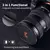K&F 95mm Magnetic Metal Lens Cap 2-in-1