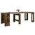 Blagovaonski stol 240 x 85 x 75 cm Konstruirano drvo