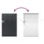 Venecijanski zastore Crna 175 x 110 cm Aluminij