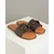 Invento Ženske kožne papuče TML72, Braon