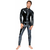 Black Level Erotski kombinezon za muškarce Jumpsuit, Crni