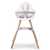 Childhome Visoki stol za hranjenje Evolu Natural/White
