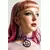 Uhan KILLSTAR - Pentagram Hoop - Lila - KSRA004236